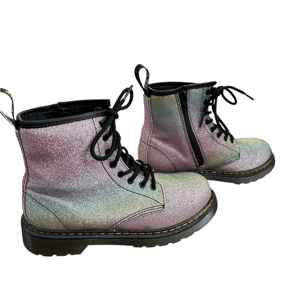 Dr. Martens Iridescent Combat Boots